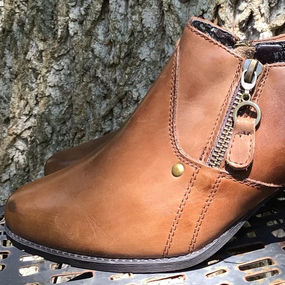 Spring Step *WYETTE (38) WOMEN’S Leather ankle Bootie, Both side zip closure. - Picture 6 of 11